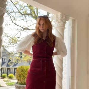 Vintage Cambridge Country red dress